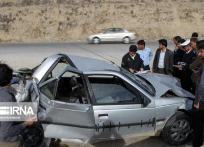 خبرنگاران تصادف سه دستگاه سواری در خراسان شمالی 2 کشته داشت