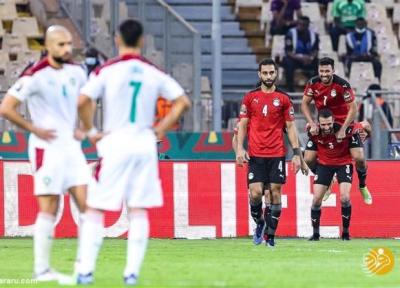 هوادار مراکش بعد از گل پیروزی مصر درگذشت!