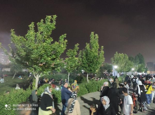 راه اندازی گذر اقوام در بوستان چیتگر