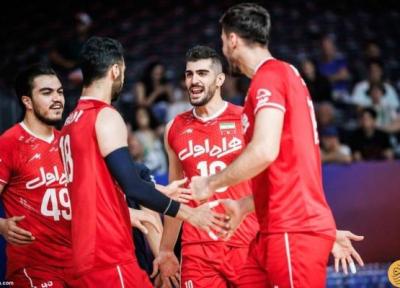 ساعت بازی والیبال ایران ، آمریکا؛ تیم ملی در جدول چندم است؟